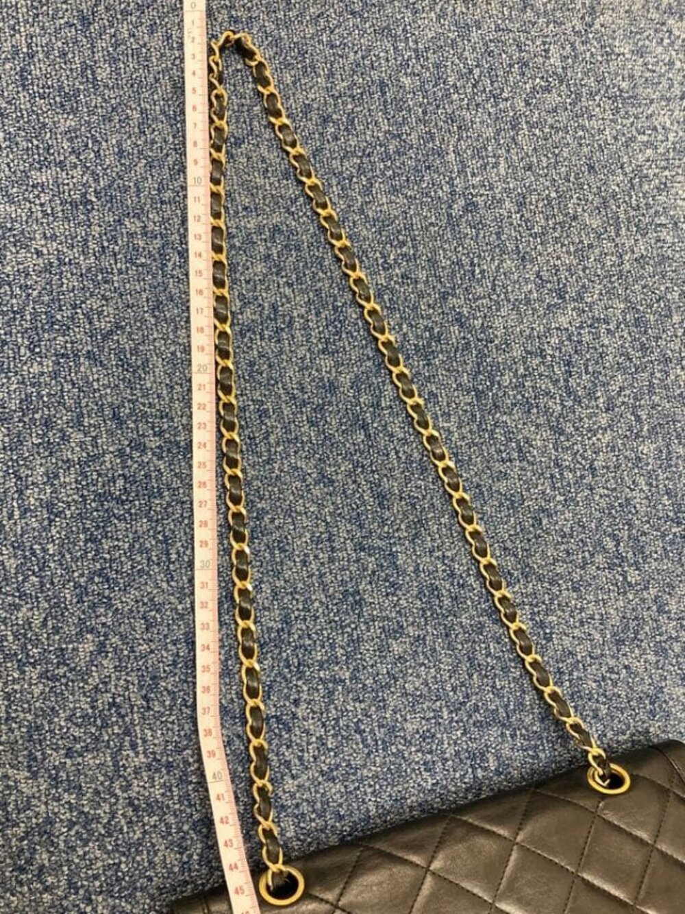 CHANEL CC Paris Limited Double Flap Bag Lambskin Matelasse Chain Black - Picture 16 of 16